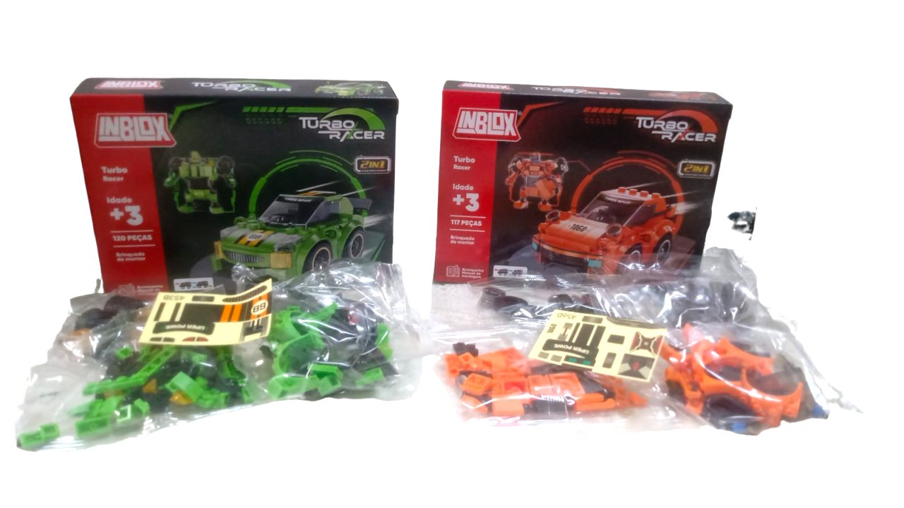 BLOCOS MONTAR TURBO RACER